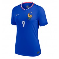 France Olivier Giroud #9 Replica Home Shirt Ladies Euro 2024 Short Sleeve